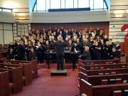 Anderson Symphonic Choir joins us at Geist Christian Church - Haydn & Rutter Winter concert